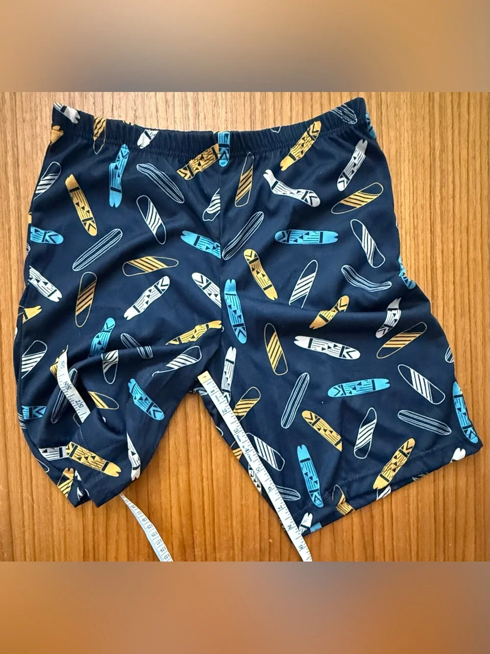 Glow in the Dark Shirt & Navy Shorts Pajama Set